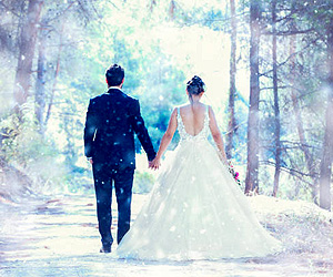 как сэкономить на свадьбе зимой